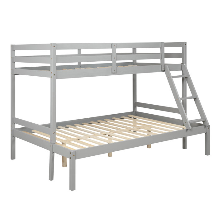 Harriet Bee Eligia Kids Twin Over Full Bunk Bed & Reviews Wayfair